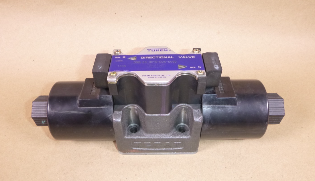 DSG-03-3C10-D24-5090 YUKEN Directional Valve Solenoid Operated | Electrical MRO Replacement Parts &amp; Components and Commercial Electrical Supplies Company