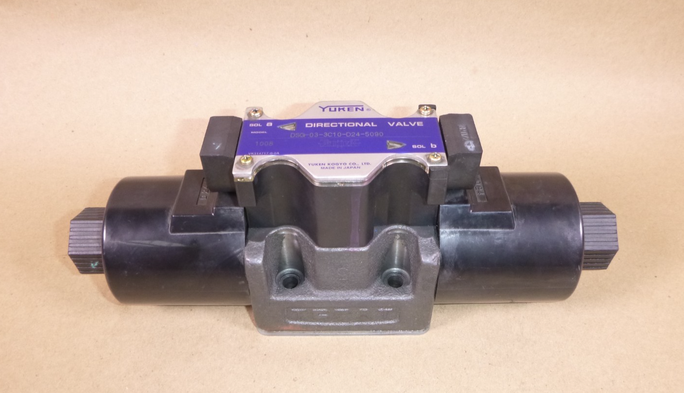 DSG-03-3C10-D24-5090 YUKEN Directional Valve Solenoid Operated | Electrical MRO Replacement Parts &amp; Components and Commercial Electrical Supplies Company