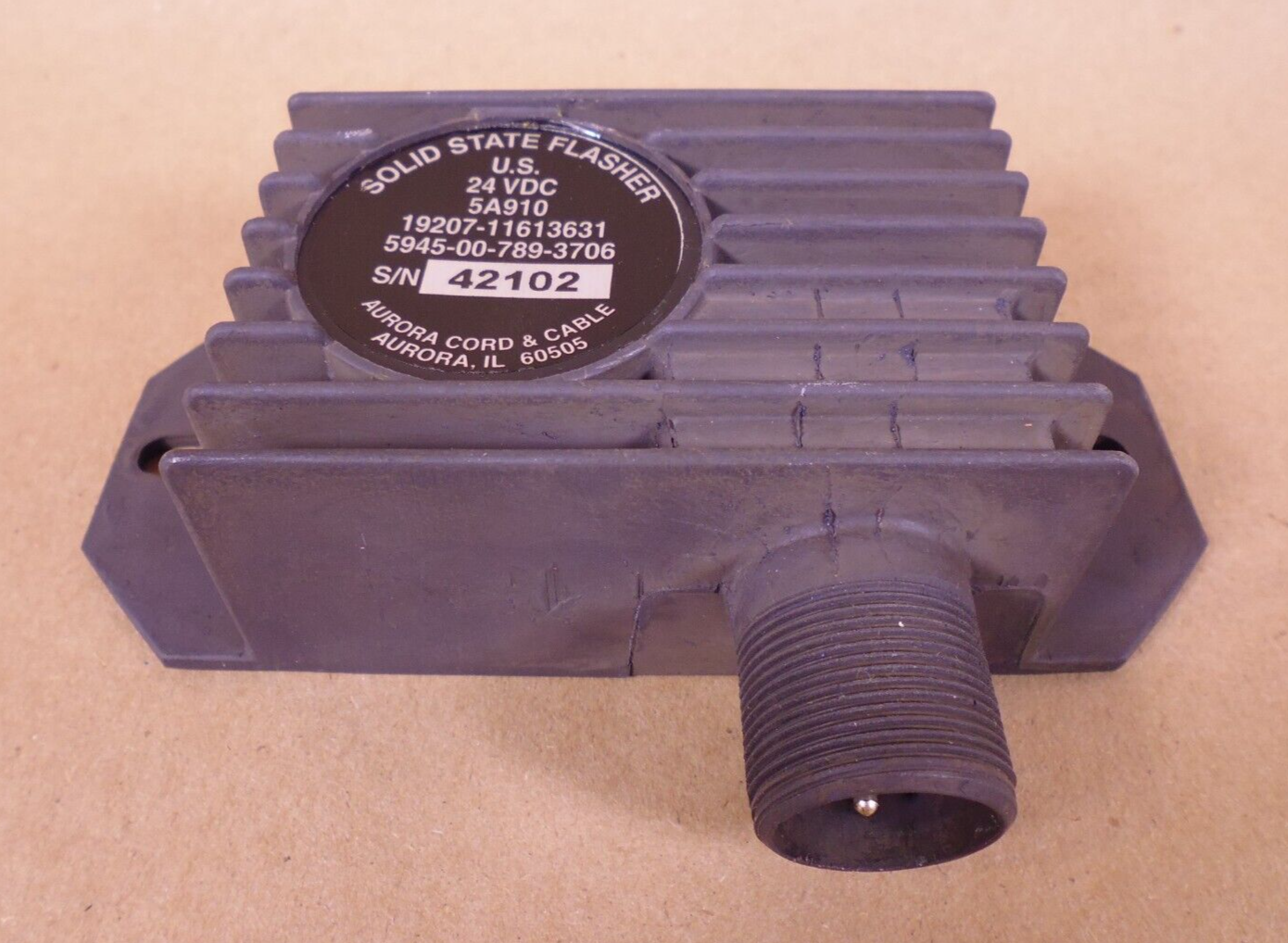 Aurora USA HMMWV M998 Directional Flasher M939 M35 11613631 5945-00-789-3706 | Genuine M35 Military Truck Parts and M939 Cargo Truck Surplus Parts
