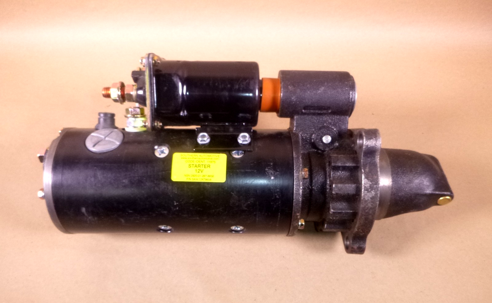 SAW Military Engine Starter 40MT 11 Tooth Clockwise 6/8 Pitch 12 Volt SAE3 | Replacement Truck Parts, Trailer Accessories, Automobile Supplies, Car Parts &amp; Accessories