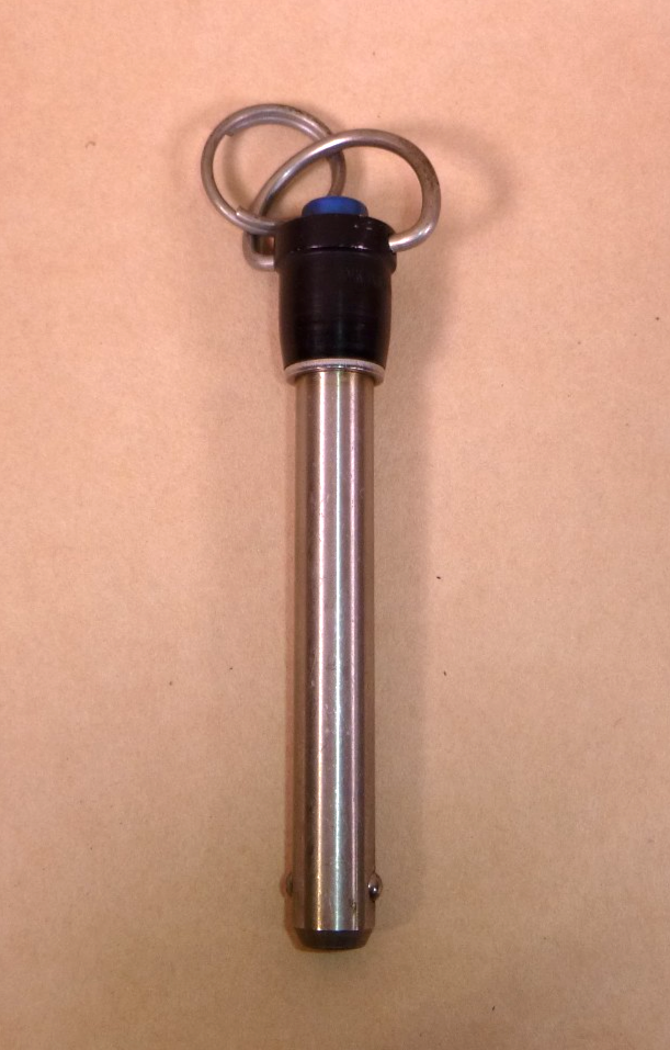 1/2" Shank x 3" Grip Length R Hdl Stainless Steel Quick Release Pin Avibank USA