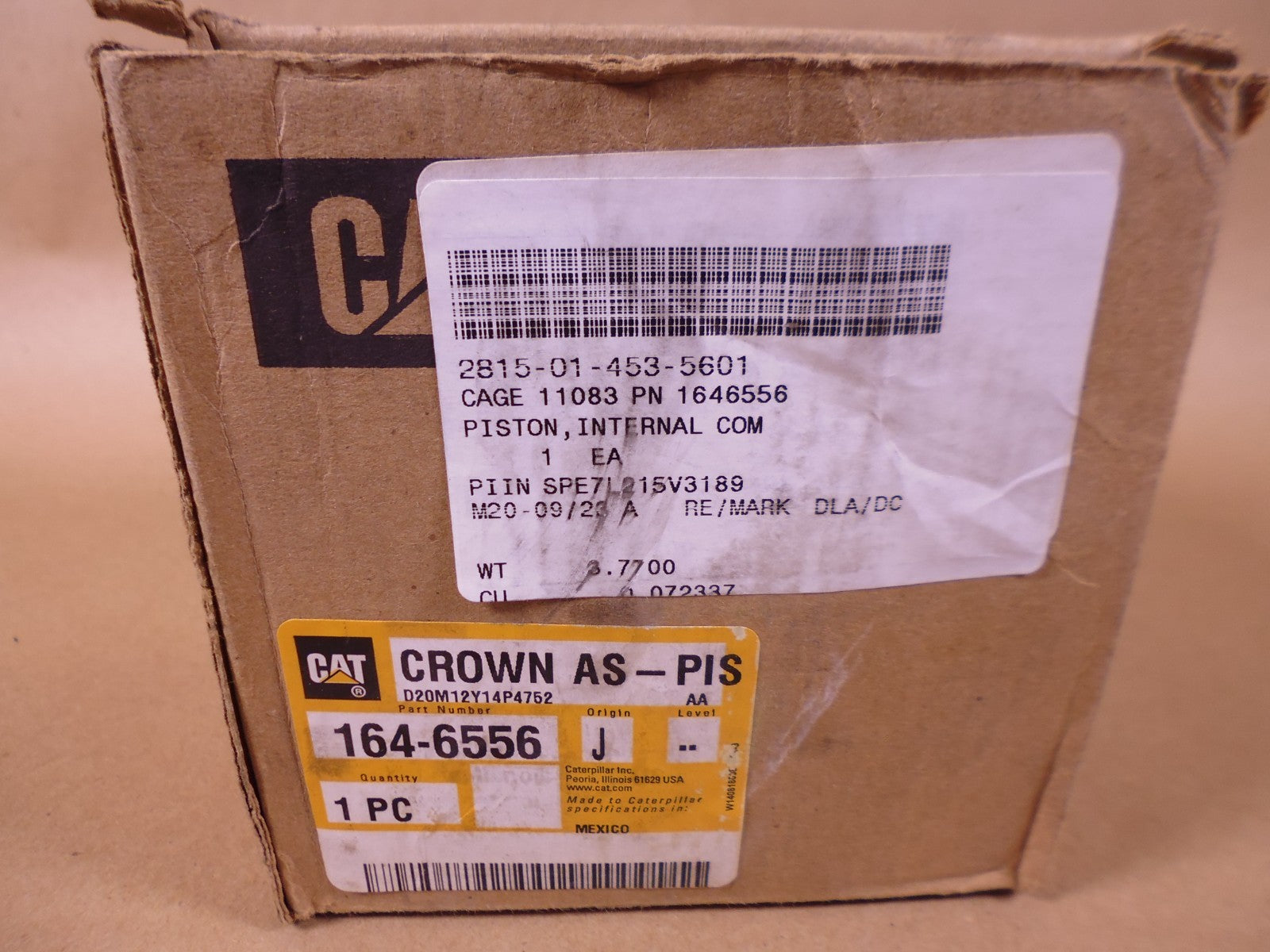 OEM CAT Caterpillar 164-6556 Piston Crown For 3126 Engine Genuine | Industrial Tractor Parts Supplier and Surplus Tractor Parts &amp; Accessories
