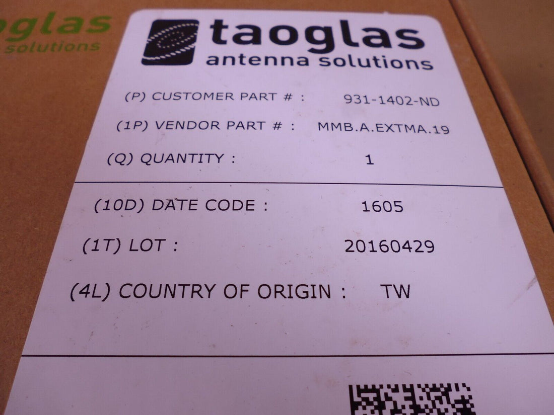 Taoglas 931-1402-ND Antenna Roof Top Bracket For Hercules Series MMB.A.EXTMA.19 | Industrial MRO Replacement Parts, Manufacturing Machine Parts &amp; Components, Heavy Equipment Parts Supplier