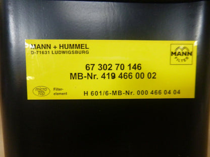 MANN+HUMMEL Power Steering Hydraulic Oil Tank A4194660002 , 2590-01-243-6485 | Replacement Truck Parts, Trailer Accessories, Automobile Supplies, Car Parts &amp; Accessories