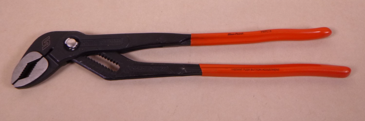 Blue-Point KNIPEX Vanadin Slip-Joint Water Pump Plumbing Pliers, 16" Germany