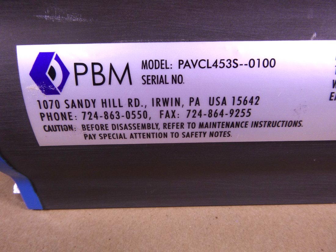 PAVCL453S-100 PMB Pneumatic Valve Actuator 120 Psig | Industrial MRO Replacement Parts, Manufacturing Machine Parts &amp; Components, Heavy Equipment Parts Supplier