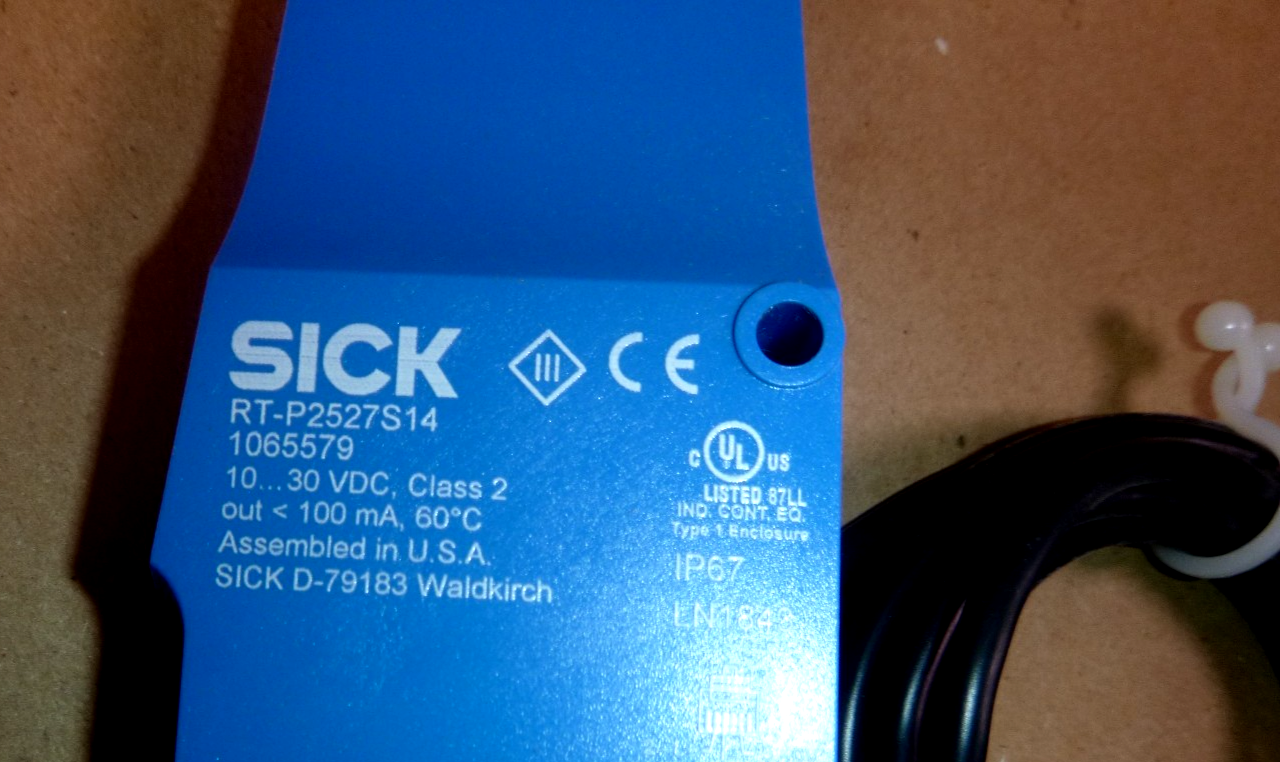 RT-P2527S14 Sick Proximity Photoelectric Sensor 1065579