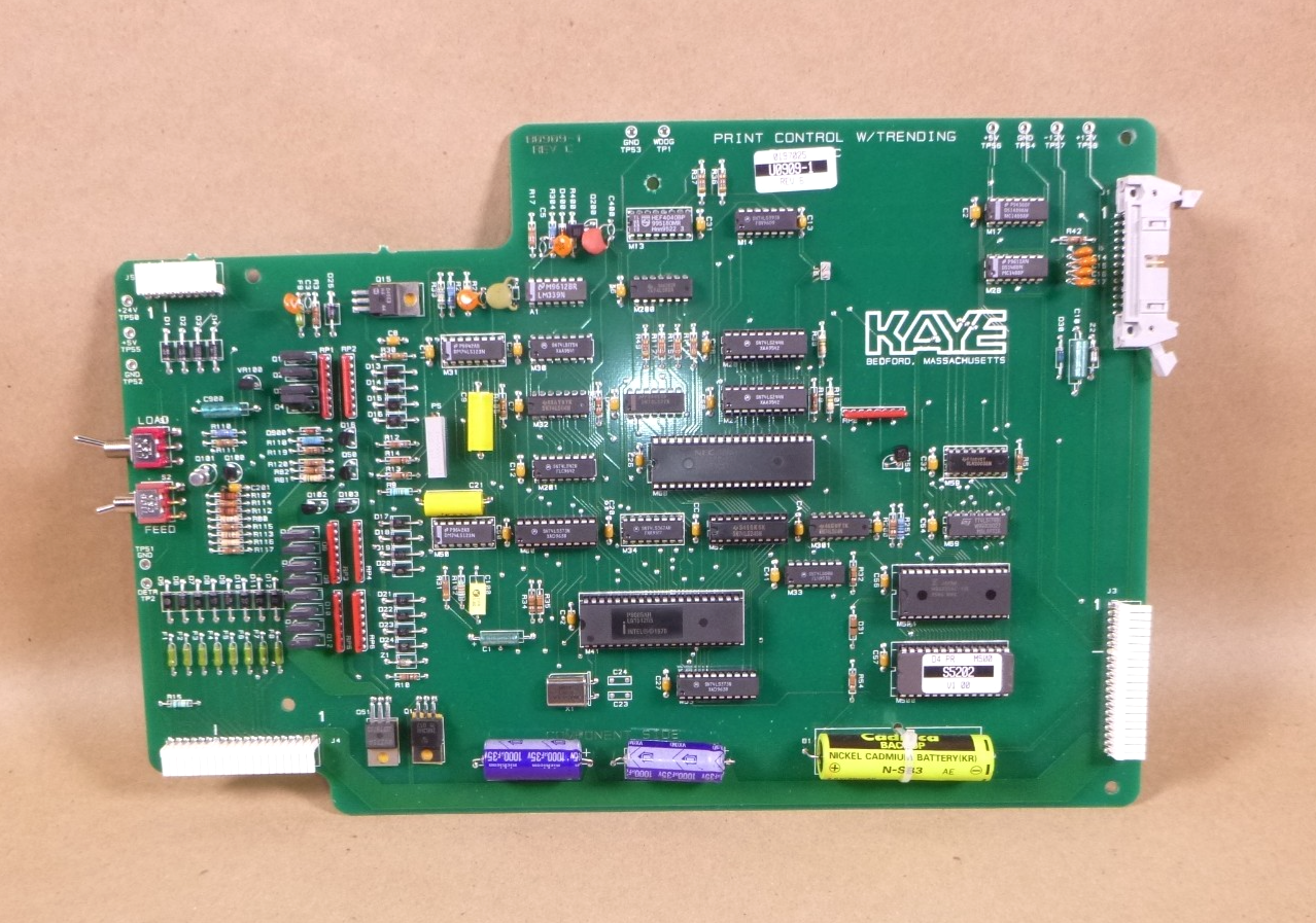 Kaye Instruments Print Control Circuit Board B0909-1 Rev C / U0909-1 | Electrical MRO Replacement Parts &amp; Components and Commercial Electrical Supplies Company