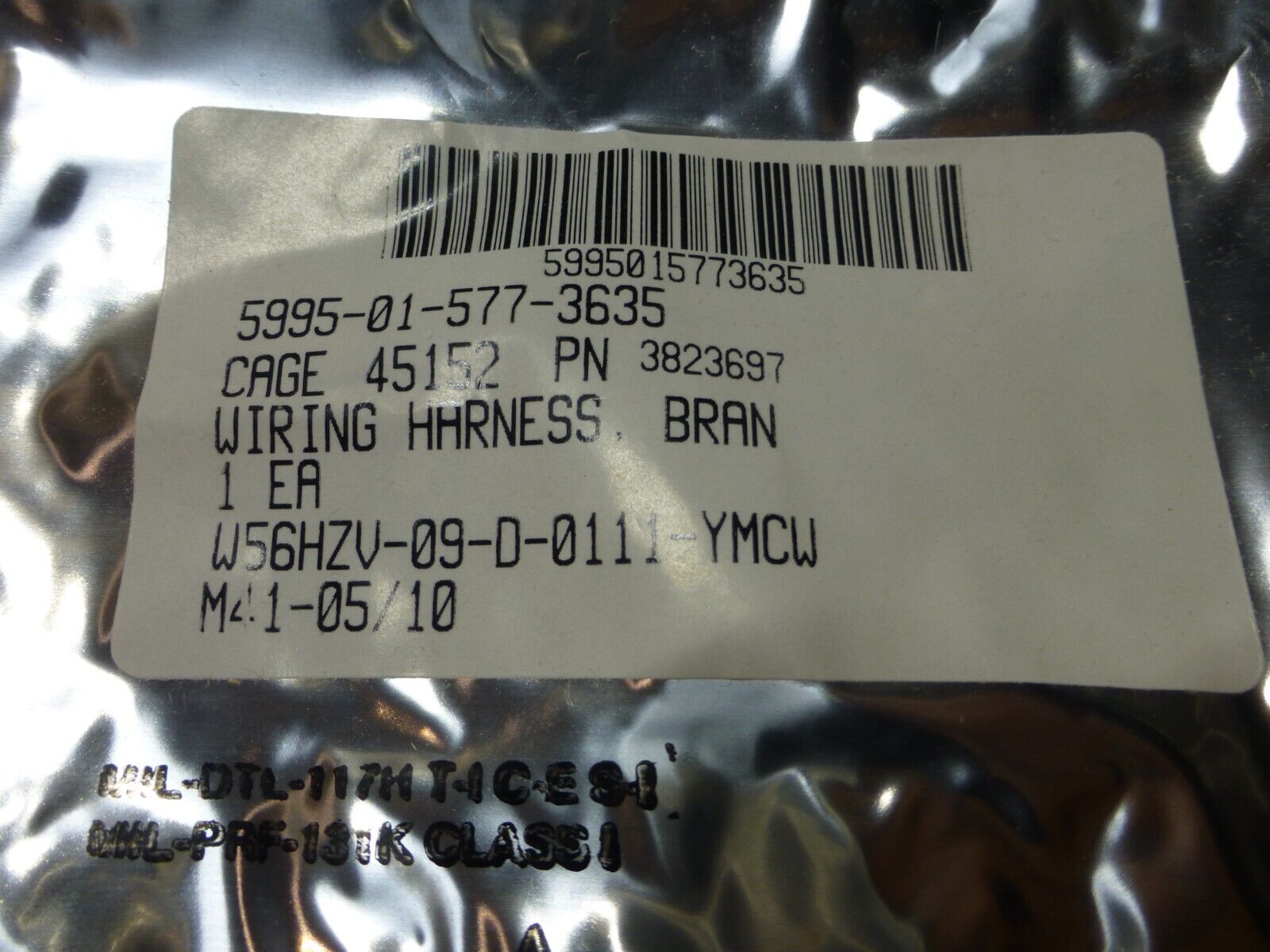 OSHKOSH 3823697 BRANCHED WIRING HARNESS MRAP M-ATV 19241-01 , 5995-01-577-3635 | Genuine FMTV Replacement Parts, LMTV Parts For Sale and Military Surplus Medium Tactical Vehicle Parts &amp; Components