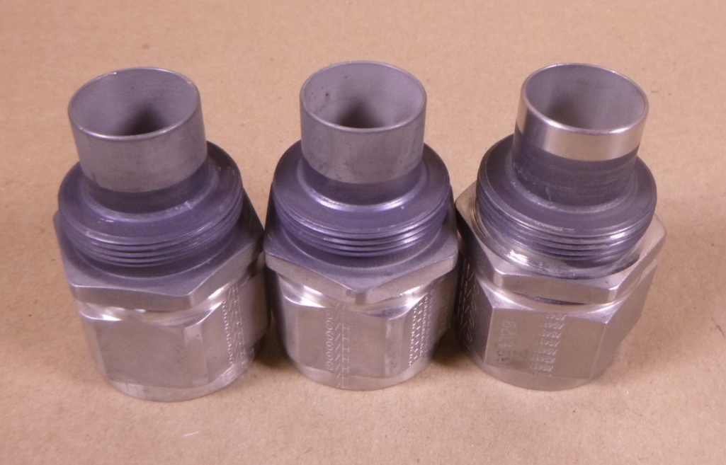 (3x) MS27386-16C Tube To Hose Straight Adapter , 4730-00-933-0713 | Industrial MRO Replacement Parts, Manufacturing Machine Parts &amp; Components, Heavy Equipment Parts Supplier