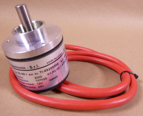 TI-59200300 TR Electronic S.r.l. Encoder, IE-58 I , 2000 Impulse, 12V/24V | Industrial Electric Motors, Pumps & Parts