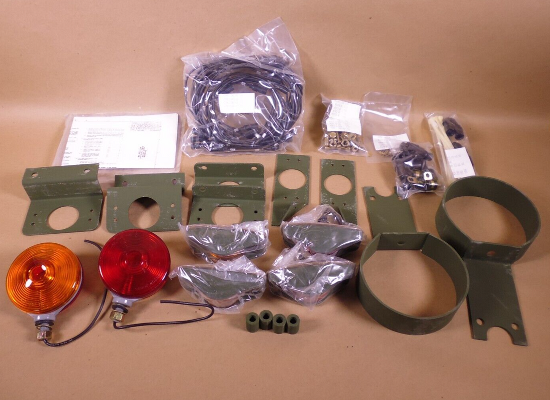 TACOM 12301023 Mini Light Kit M809 M35 5-Ton 2.5-Ton Truck , 6220-01-195-9544 | Genuine M35 Military Truck Parts and M939 Cargo Truck Surplus Parts
