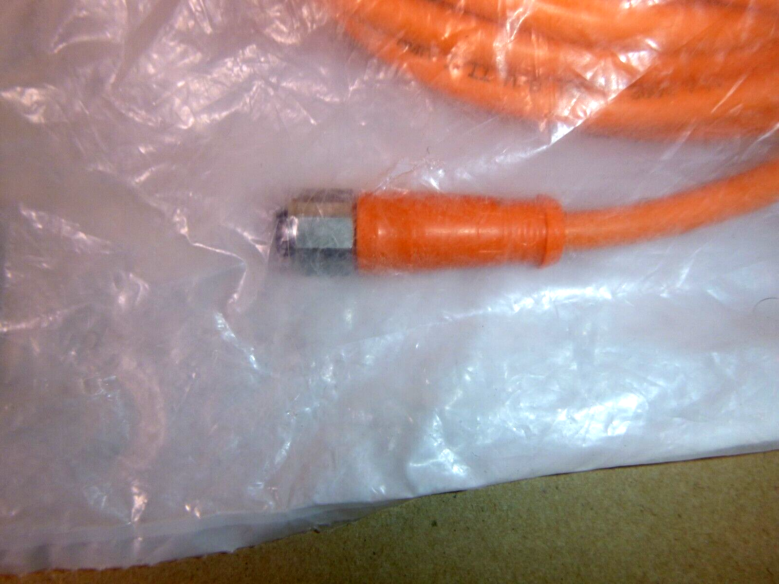 IFM Female cordset E12433, 10 Meter PVC Cable, M12 Connector, 8 Pin | Electrical MRO Replacement Parts &amp; Components and Commercial Electrical Supplies Company