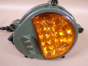 (2x) 12422957 HUMVEE M998 FMTV Military Front Composite LED Amber Stop Light | Genuine FMTV Replacement Parts, LMTV Parts For Sale and Military Surplus Medium Tactical Vehicle Parts & Components