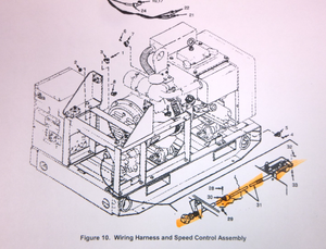 USGI MEP-002A, 003A Generator Throttle Cable 72-5091, 152-0180, 2990-01-046-5864