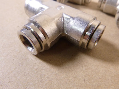 (Lot of 5) FOGCO Mist &amp; Fog Systems 3/8″ Slip Lok 3 Way Stainless Steel TEE | Industrial Replacement Nuts &amp; Bolts Distributor and Machinery Screws &amp; Fasteners Supply