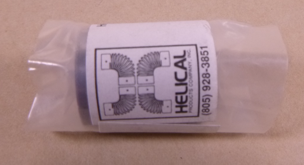 Helical ACR087-10-6 A Series Flexible Aluminum Integral Clamp Coupling 7075-T6