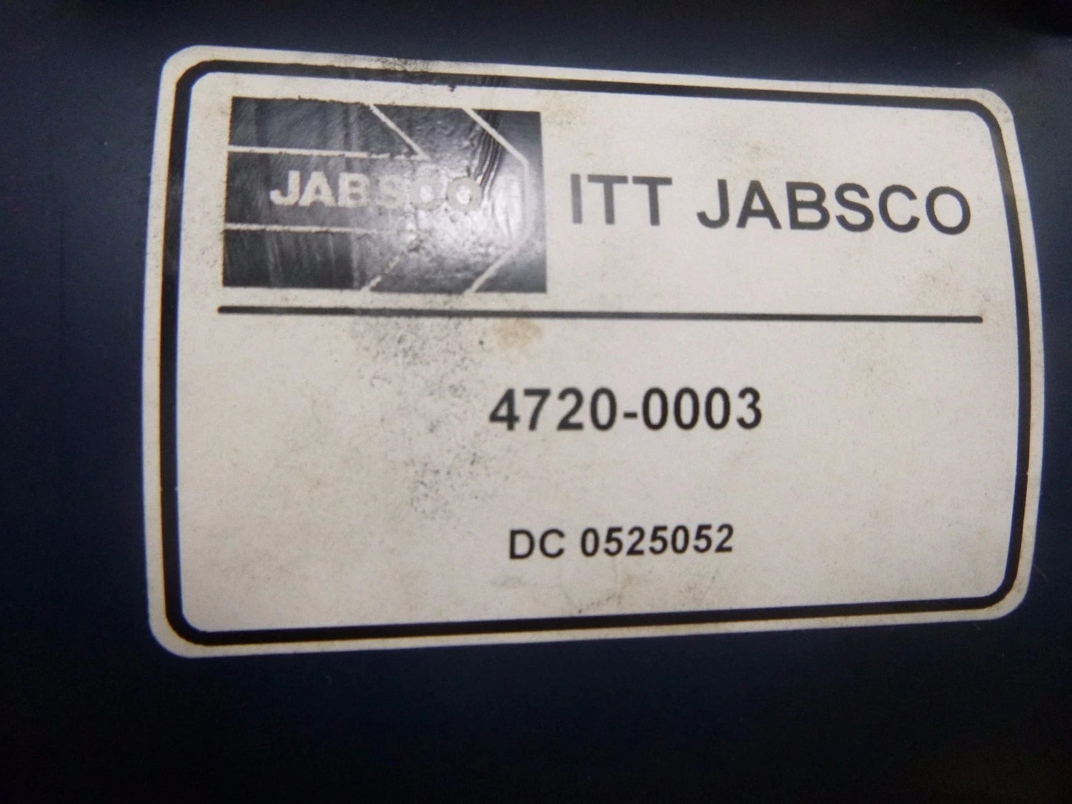 4720-0003 Jabsco 4720 Series Self-Priming Utility Pump 11GPM 1/3HP 1/2" NPT 1PH | Industrial Electric Motors, Pumps &amp; Parts