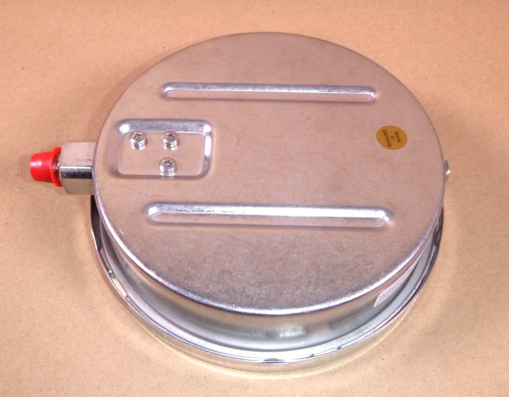 Liquid Filled Pressure Gauge 2000 PSI 6” Dial Stainless Steel McDaniel Controls