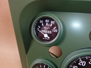 M998 Humvee Instrument Panel With 5 Gauge Set Green 12338466, 2540-01-185-6117 | Genuine HMMWV Replacement Parts and Military Surplus Humvee Parts & Accessories