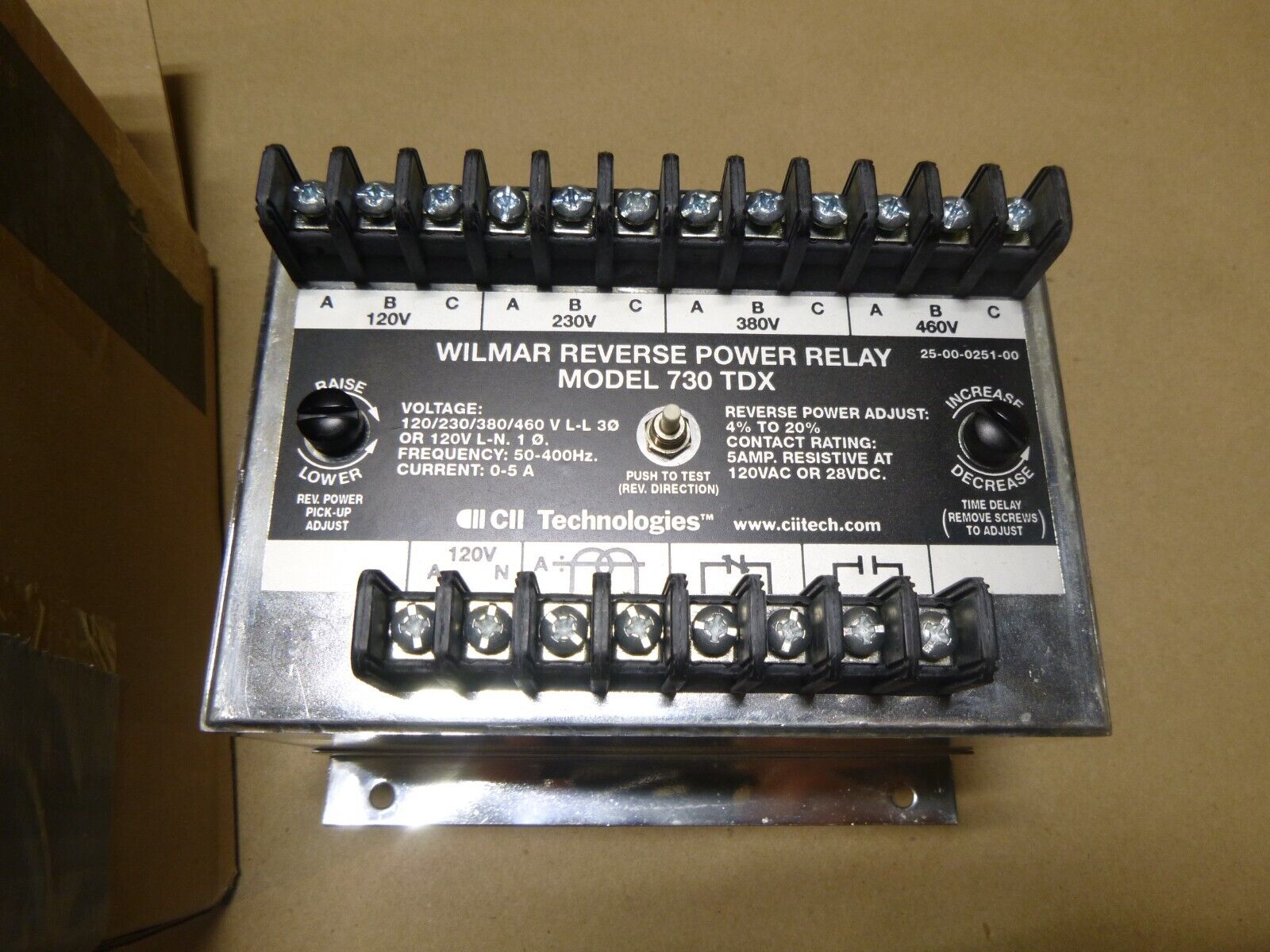 USGI New Caterpillar 5N-5510 Reverse Power Relay 5N5510 For 3304 3306 3208 3408 | Industrial Tractor Parts Supplier and Surplus Tractor Parts &amp; Accessories