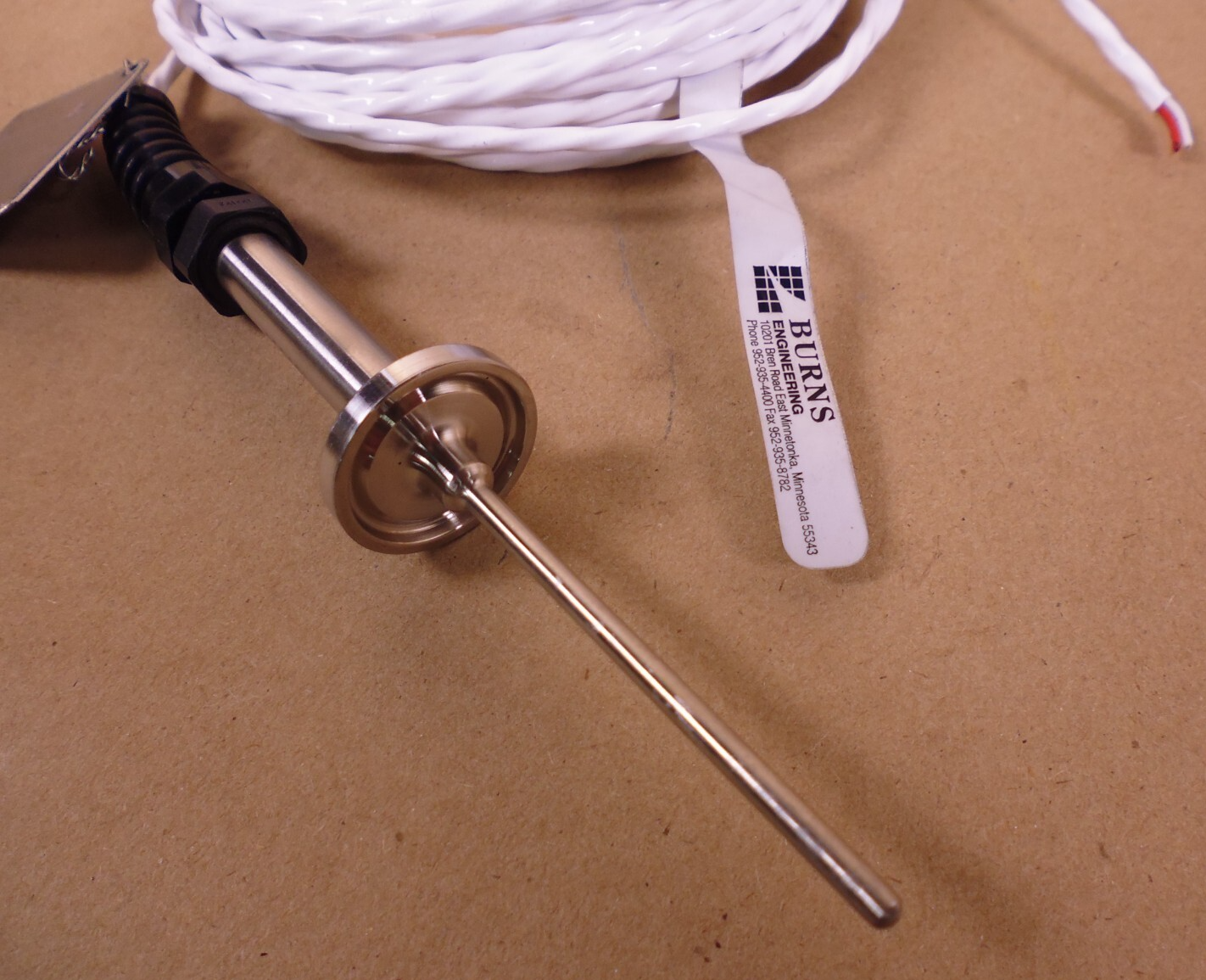 RTD Sensor/Probe, Burns Engineering, 25005, 1000PSI, -50 to 200C | Electrical MRO Replacement Parts &amp; Components and Commercial Electrical Supplies Company