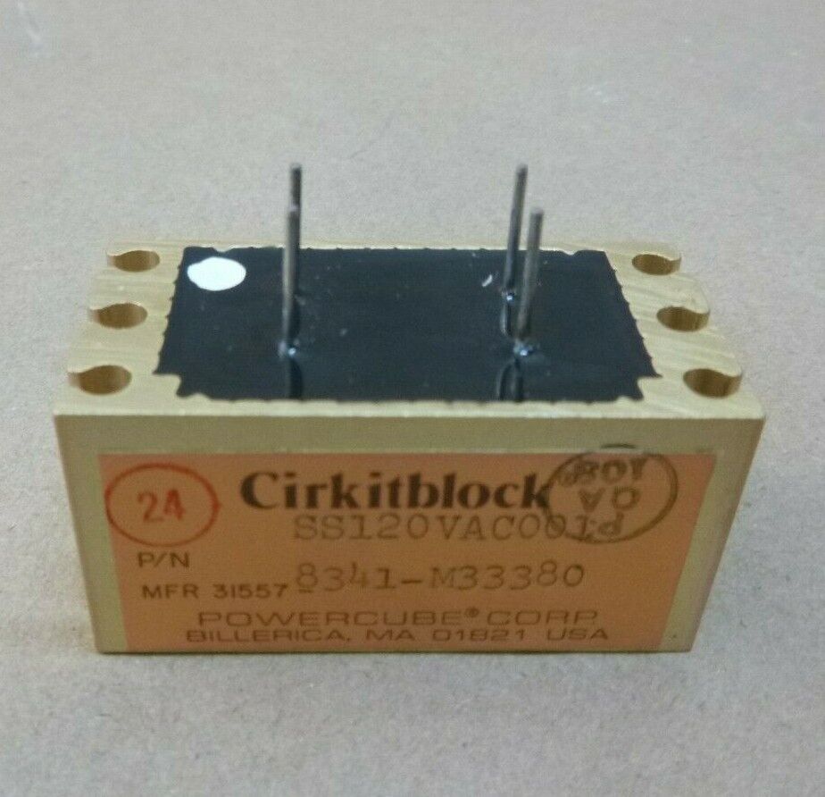 CIRKITBLOCK POWERCUBE SS120VAC001 SUMMATION NETWORK NAVAL , 5915-01-016-2707 | Electrical MRO Replacement Parts &amp; Components and Commercial Electrical Supplies Company