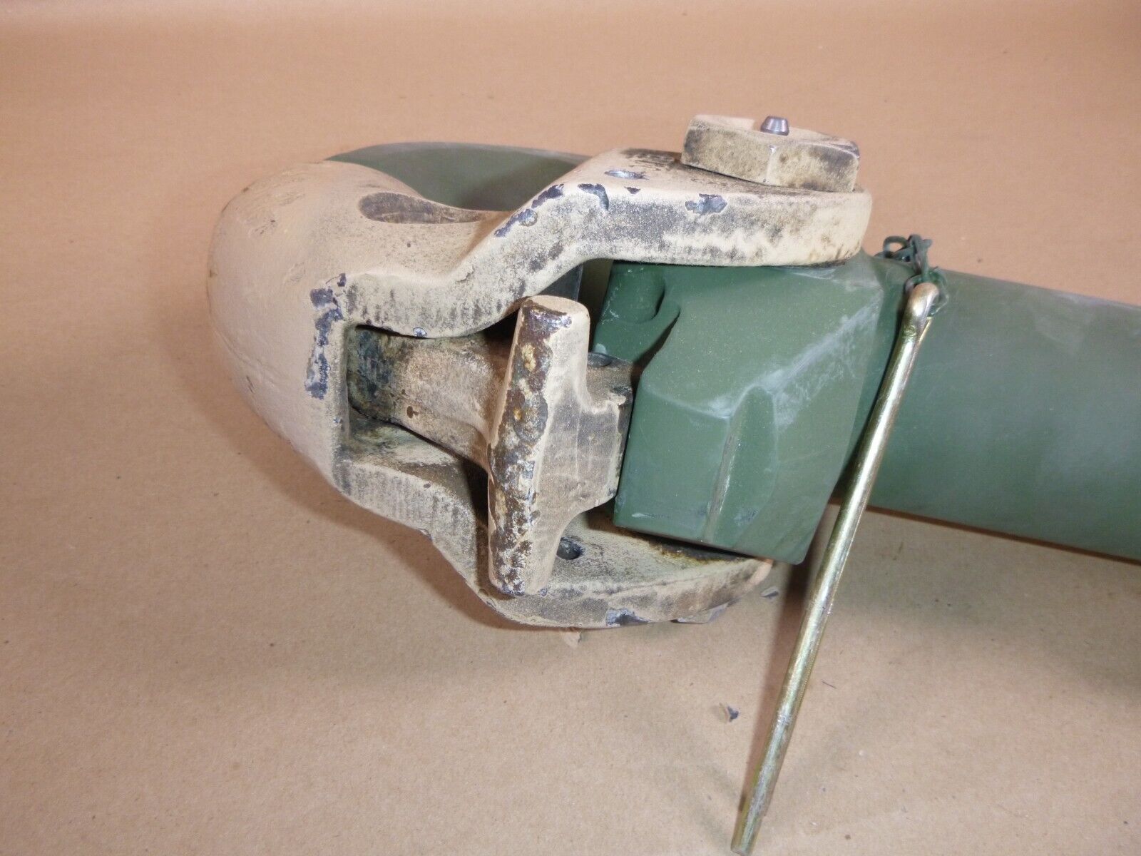 USED USGI FMTV HEMTT TOW PINTLE ASSEMBLY 8710630, MS51117-1, 2540-00-047-3926 | Genuine FMTV Replacement Parts, LMTV Parts For Sale and Military Surplus Medium Tactical Vehicle Parts &amp; Components