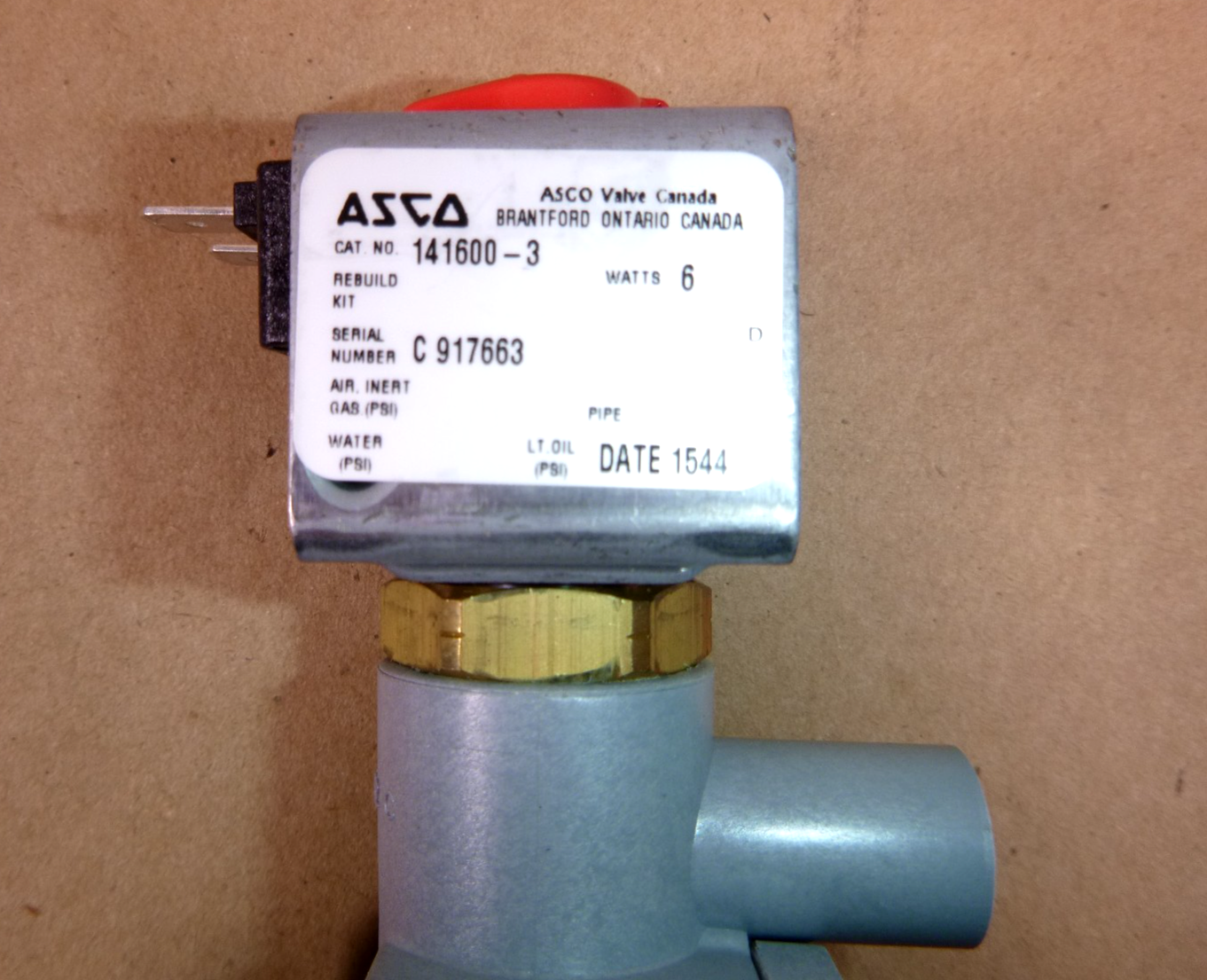 1456000 Condair (Nortec) 24V Drain Valve Electrode Steam Lines | Electrical MRO Replacement Parts &amp; Components and Commercial Electrical Supplies Company
