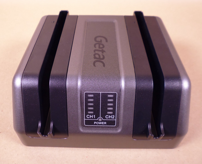 NEW Getac AY-C431 Dual Bay Battery Charger with Power Cord C431 For F110 Main | Industrial MRO Tools and Replacement Industrial Equipment Components