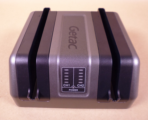 NEW Getac AY-C431 Dual Bay Battery Charger with Power Cord C431 For F110 Main | Industrial MRO Tools and Replacement Industrial Equipment Components