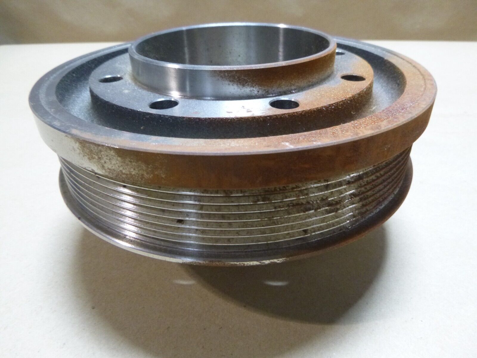Caterpillar Damper Pulley 222-5782 Fits 3126B Truck Engine Military 6PZ00001-UP | Industrial Tractor Parts Supplier and Surplus Tractor Parts &amp; Accessories