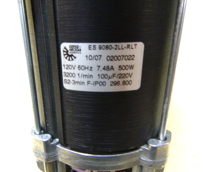 Gefeg-Neckar Single-phase asynchronous motor Es 9080-2LL-RLT W/ Reducer | Industrial Electric Motors, Pumps &amp; Parts