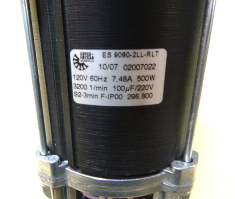 Gefeg-Neckar Single-phase asynchronous motor Es 9080-2LL-RLT W/ Reducer