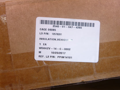 USGI Roberston Mfg Vehicle Insulation 12578281, TD35115-101, 2540-01-647-4280 | Replacement Truck Parts, Trailer Accessories, Automobile Supplies, Car Parts &amp; Accessories
