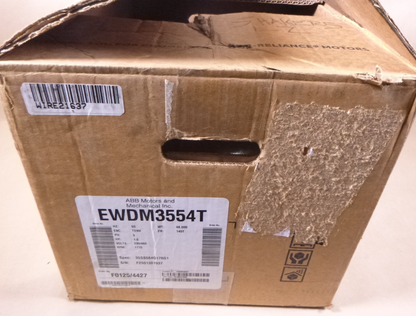 Baldor EWDM3554T 1.5HP Super-E Washdown Motor 3PH  1755RPM 145T 230/460V