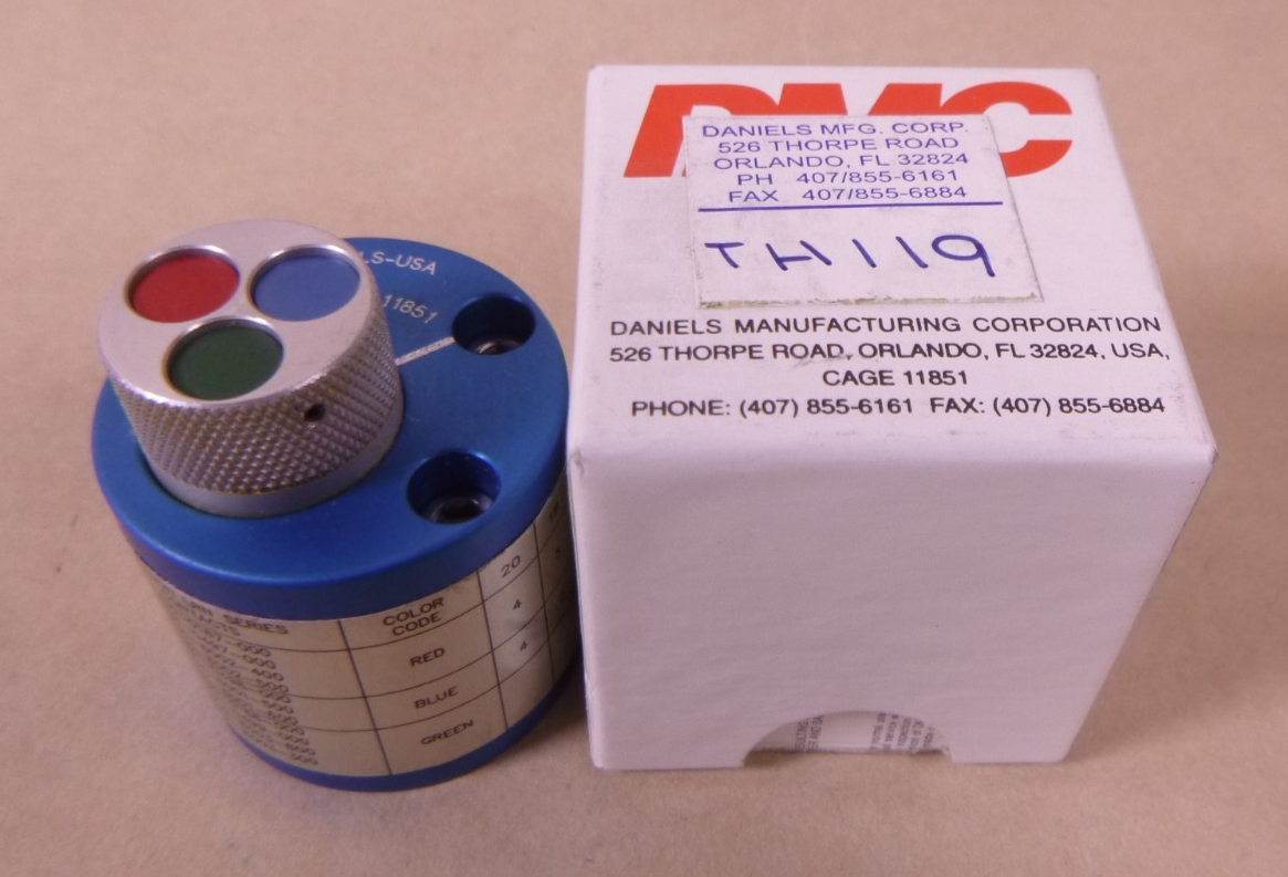 DMC Daniels TH-119 Turret Head TH119 For M22520/1-01 AF8 WA27F