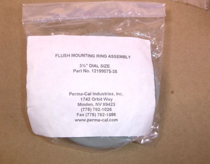 MIL-G-18997 Vibration-Resistant Flange Pressure Gauge 3-1/2" Dial 2000 Psi | Industrial MRO Replacement Parts, Manufacturing Machine Parts &amp; Components, Heavy Equipment Parts Supplier