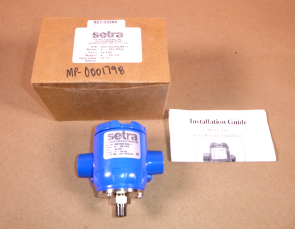 2561250PG2M11 Setra pressure transducer model 256, 250 Psig 4-20MA Nema4 | Electrical MRO Replacement Parts &amp; Components and Commercial Electrical Supplies Company