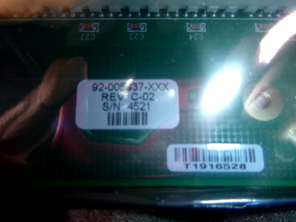 92-005937-100 Trenton PCB Assy, BP3/10-ATX REV: C-02 Serial Number 4521 | Electrical MRO Replacement Parts &amp; Components and Commercial Electrical Supplies Company