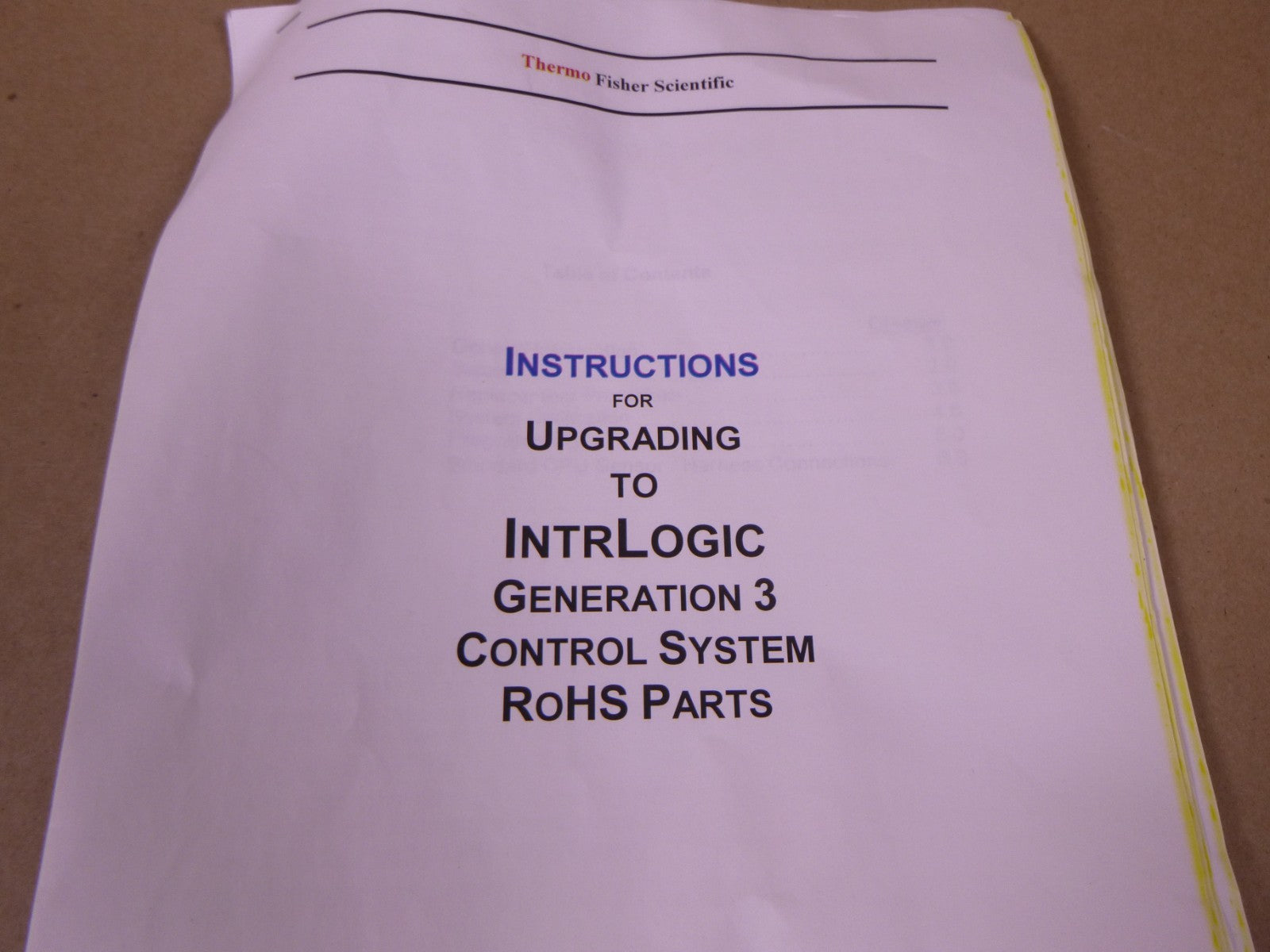 Thermo Fischer 326872G41 Service Kit Intrlogic 326299H01 302363G30 326301H01 *MAY BE INCOMPLETE* | Electrical MRO Replacement Parts &amp; Components and Commercial Electrical Supplies Company