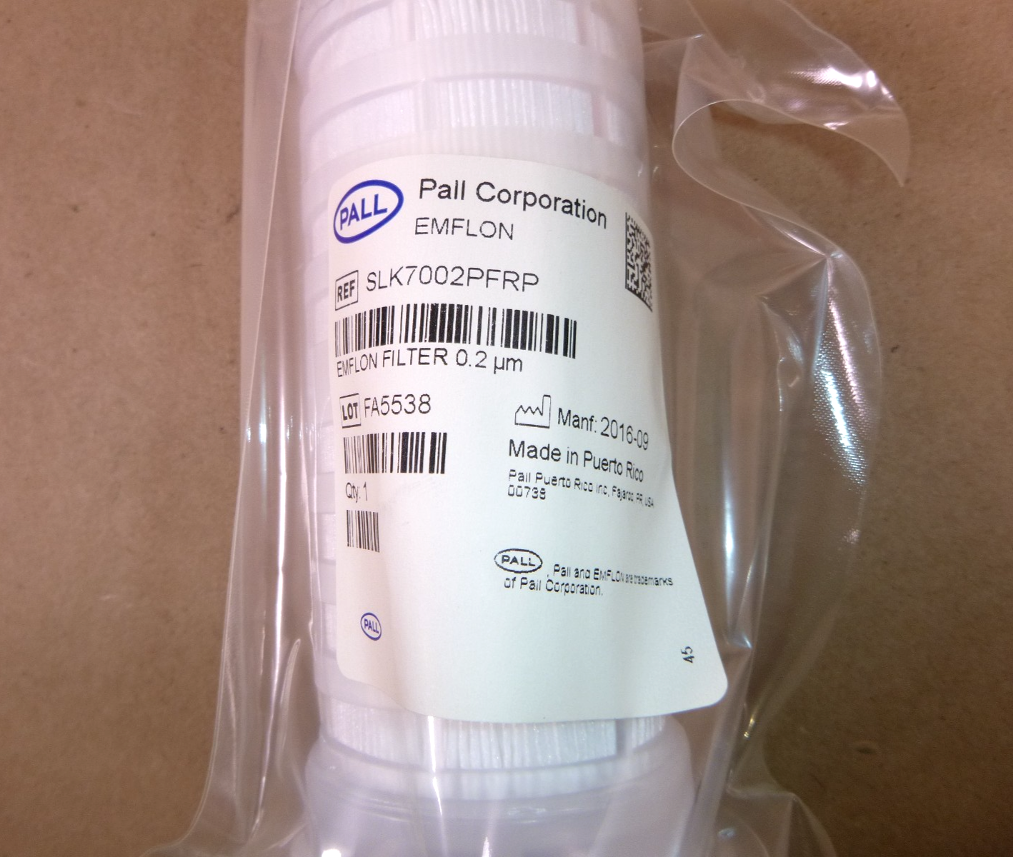 PALL Emflon Filter SLK7002PFRP | Industrial MRO Replacement Parts, Manufacturing Machine Parts &amp; Components, Heavy Equipment Parts Supplier