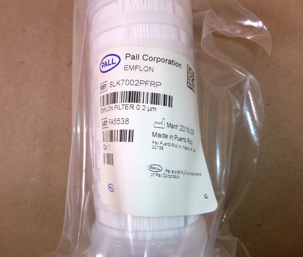 PALL Emflon Filter SLK7002PFRP | Industrial MRO Replacement Parts, Manufacturing Machine Parts & Components, Heavy Equipment Parts Supplier