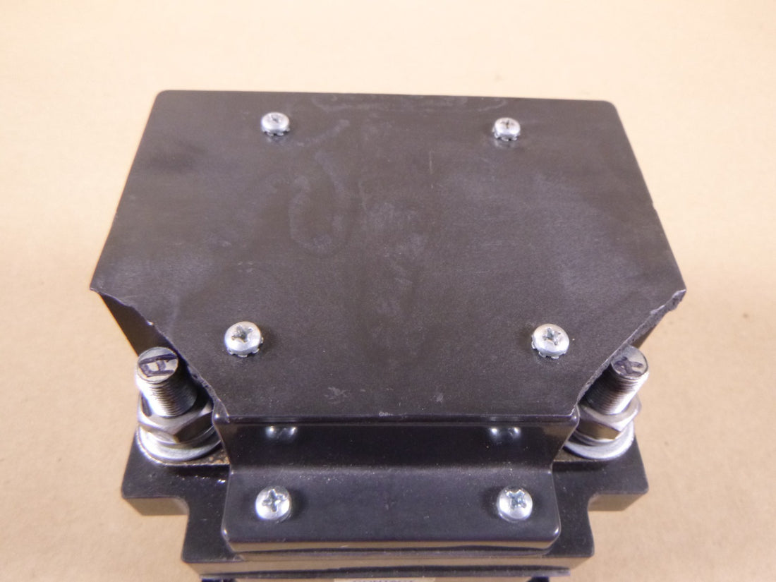 *USED - TOP PLATE DAMAGED* Contact Industries CT350E-24E3S Relay Power Contactor , 350A 3 Pole 24VDC | Electrical MRO Replacement Parts &amp; Components and Commercial Electrical Supplies Company