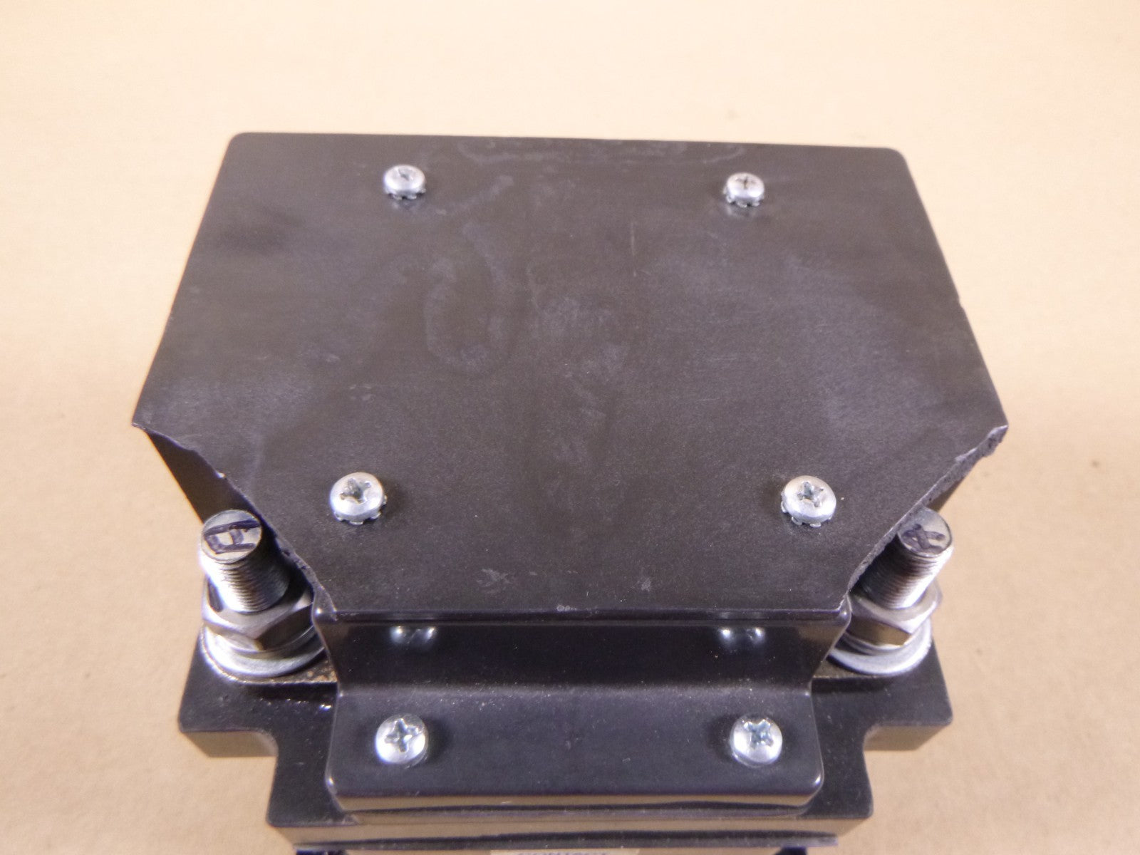 *USED - TOP PLATE DAMAGED* Contact Industries CT350E-24E3S Relay Power Contactor , 350A 3 Pole 24VDC | Electrical MRO Replacement Parts &amp; Components and Commercial Electrical Supplies Company