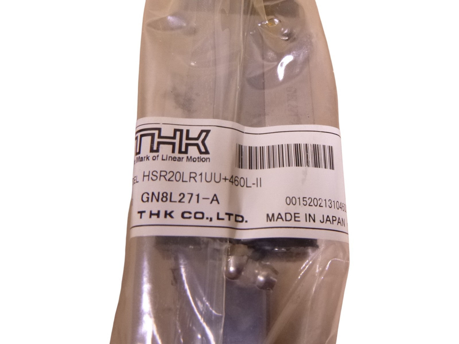 THK HSR20LR1UU+460L-II Linear Guide Block w/ Rail , 460mm Overall | Industrial MRO Replacement Parts, Manufacturing Machine Parts &amp; Components, Heavy Equipment Parts Supplier