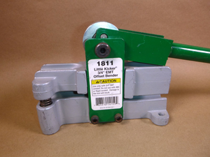 Greenlee 1811 Little Kicker Offset Hand Bender 3/4" EMT Conduit Bender