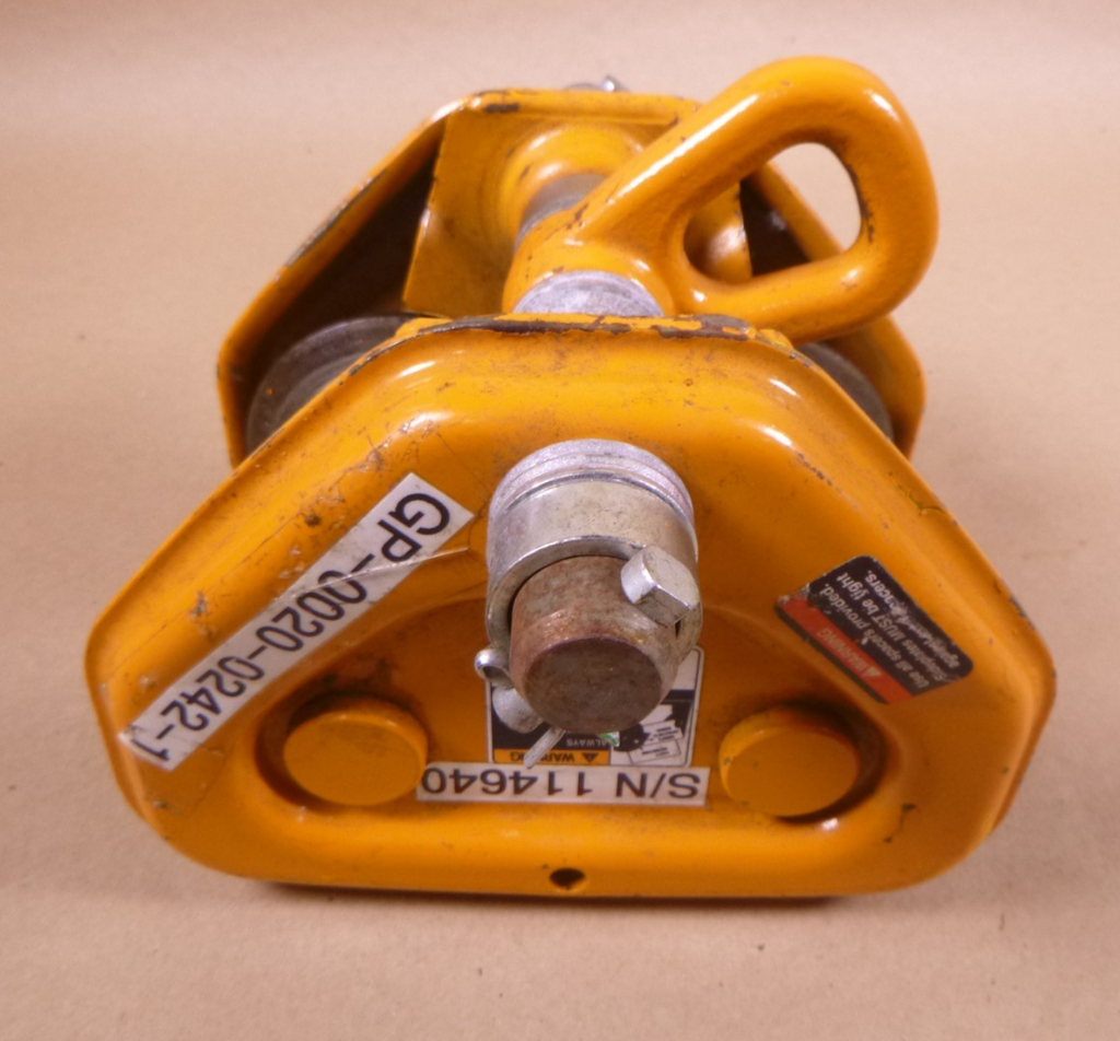 USED TF2 Harrington 1/2 Ton Trolley TF2-221 , PT005 , Harrington Hoists | Industrial MRO Tools and Replacement Industrial Equipment Components