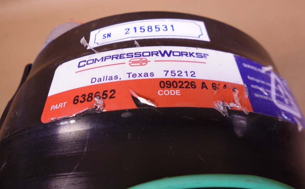 M1114 Humvee AC Compressor w/ 1 wire 638652 RCSK17567 12469151 4130-01-420-8306 | Genuine HMMWV Replacement Parts and Military Surplus Humvee Parts & Accessories