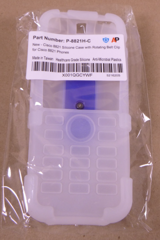 Artisan Power P-8821H-C For Cisco 8821 Silicone Case with Rotating Belt Clip | Industrial MRO Tools and Replacement Industrial Equipment Components